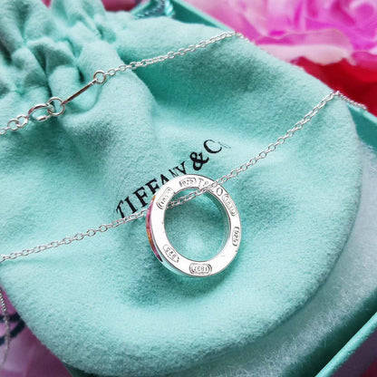 [Hildren Jewelry]SINGLE RING NECKLACE CHAIN LENGTH