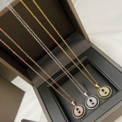 [⭐Hildren Jewelry]Demo MOVER PM PAVED NECKLACE