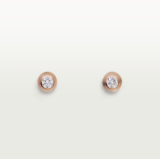 [⭐Hildren Jewelry]DAMOUR DIAMOND EARRINGS