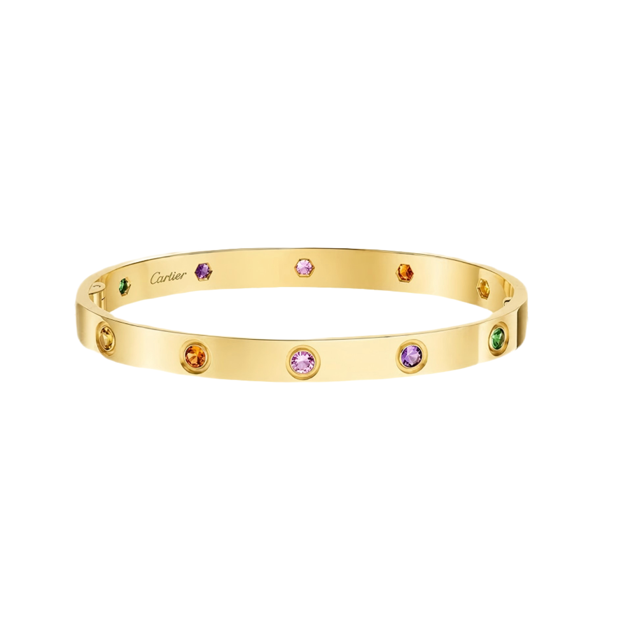 [⭐Hildren Jewelry] 2026 RAINBOW LOVE BRACELET 6.1MM  10 DIAMONDS