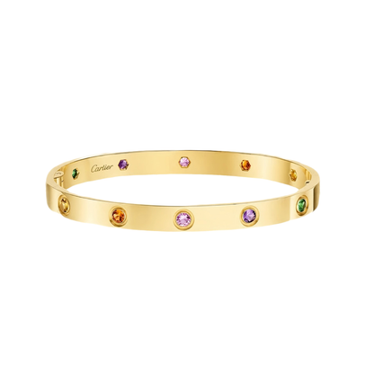 [⭐Hildren Jewelry] 2026 RAINBOW LOVE BRACELET 6.1MM  10 DIAMONDS