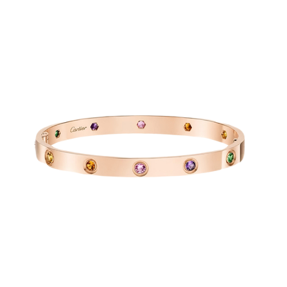 [⭐Hildren Jewelry] 2026 RAINBOW LOVE BRACELET 6.1MM  10 DIAMONDS