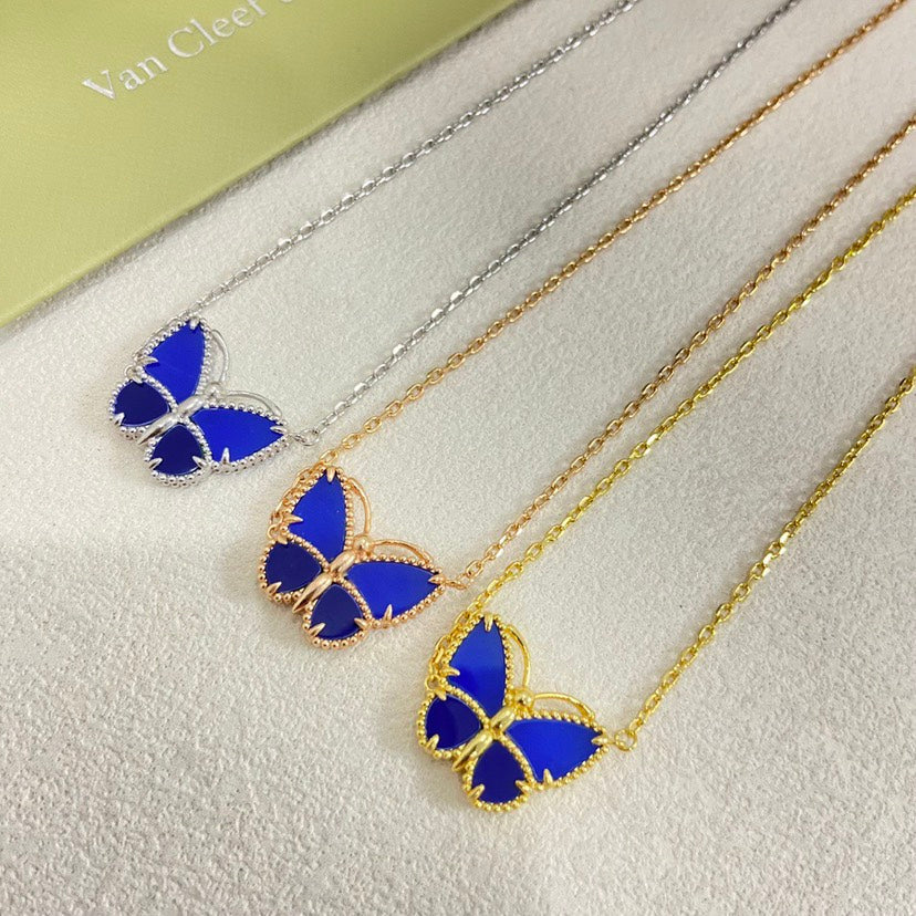[⭐Hildren Jewelry]  2026 NEW LUCKY BUTTERFLY 1 MOTIFS NECKLACE