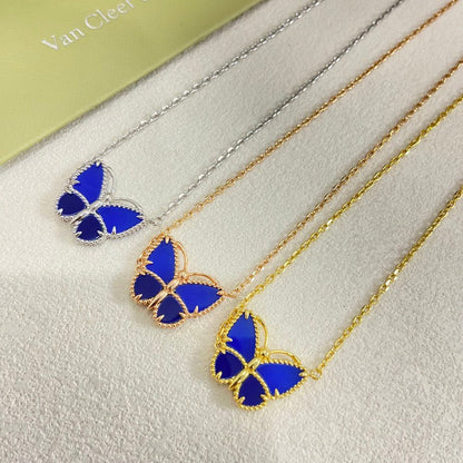 [⭐Hildren Jewelry]  2026 NEW LUCKY BUTTERFLY 1 MOTIFS NECKLACE