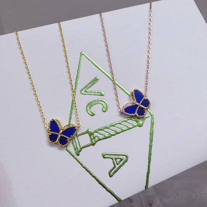 [⭐Hildren Jewelry]  2026 NEW LUCKY BUTTERFLY 1 MOTIFS NECKLACE