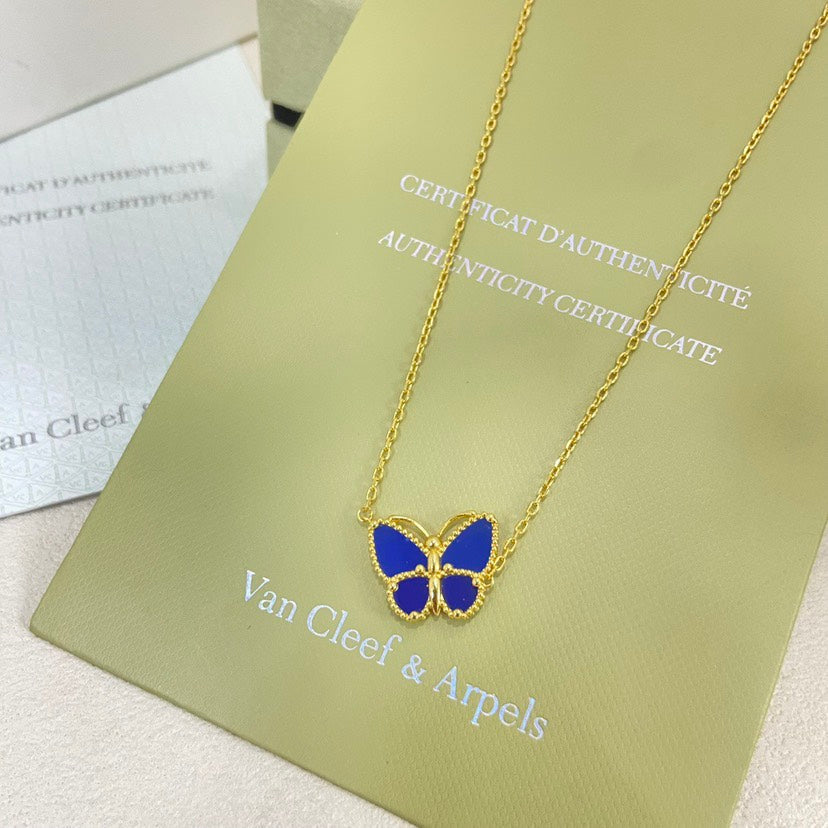 [⭐Hildren Jewelry]  2026 NEW LUCKY BUTTERFLY 1 MOTIFS NECKLACE