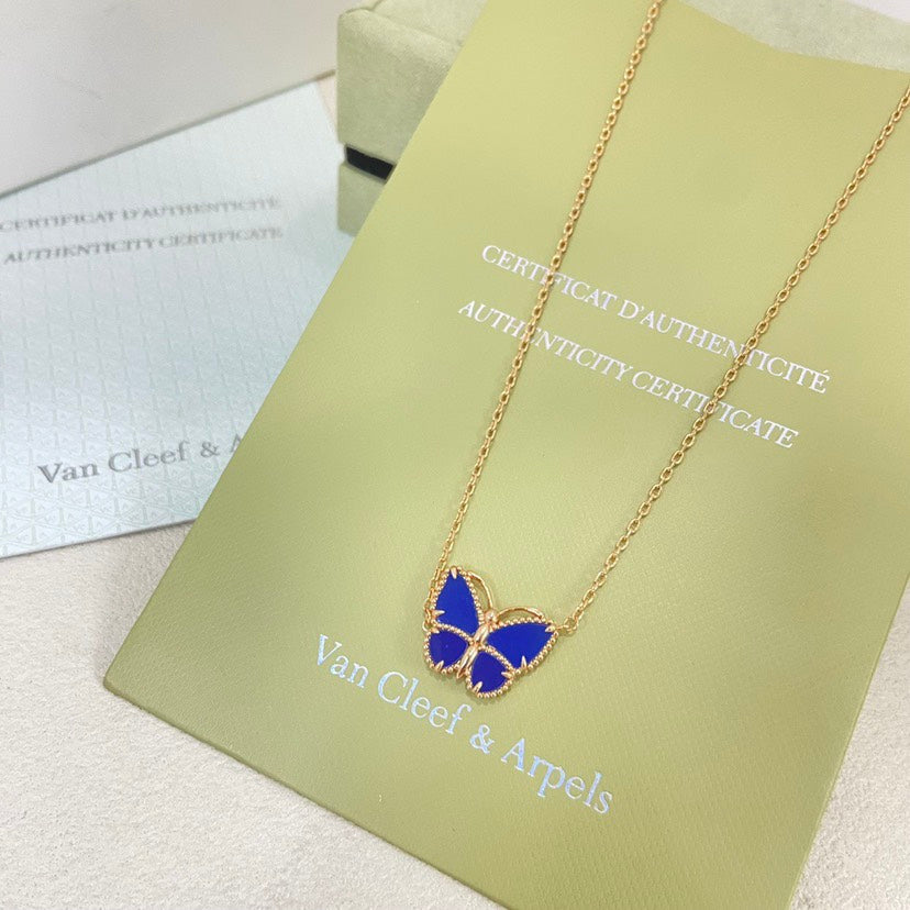 [⭐Hildren Jewelry]  2026 NEW LUCKY BUTTERFLY 1 MOTIFS NECKLACE