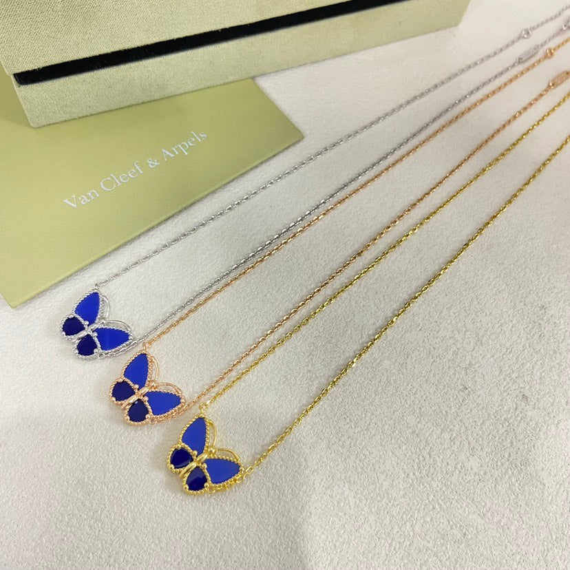 [⭐Hildren Jewelry]  2026 NEW LUCKY BUTTERFLY 1 MOTIFS NECKLACE