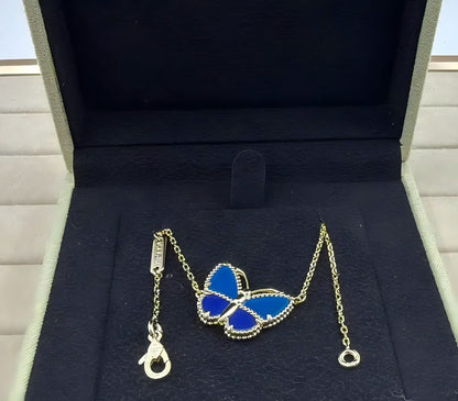 [⭐Hildren Jewelry]  2026 NEW LUCKY BUTTERFLY 1 MOTIFS NECKLACE
