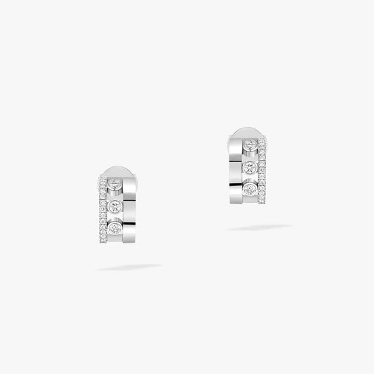 [⭐Hildren Jewelry]MOVE ROMANE EARRINGS DIAMOND