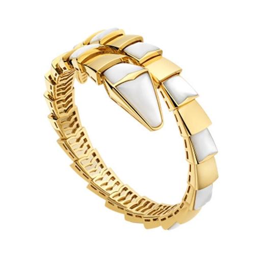 [⭐Hildren Jewelry]SERPENTI BRACELET MOP GOLD