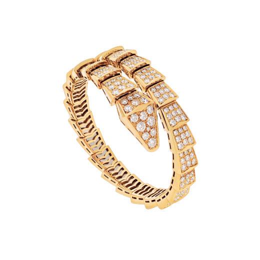 [⭐Hildren Jewelry]SERPENTI BRACELET 8MM GOLD DIAMOND