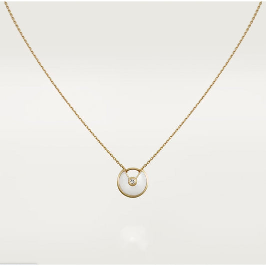 [⭐Hildren Jewelry]AMULETTE ROSE GOLD MOP NECKLACE