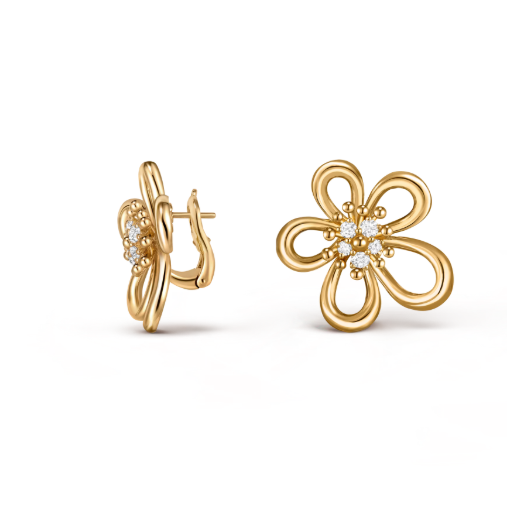 [⭐Hildren Jewelry]FLOWERLACE EARRINGS