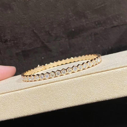[⭐Hildren Jewelry]BEE LOVE GOLD BRACELET FULL DIAMOND