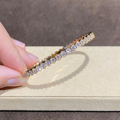 [⭐Hildren Jewelry]BEE LOVE GOLD BRACELET FULL DIAMOND