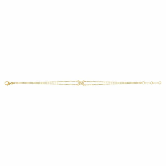 [⭐Hildren Jewelry]JEUX BRACELET GOLD DIAMOND