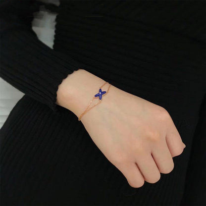 [⭐Hildren Jewelry]Hollow Design Four-Leaf Clover Flower Shape Ring