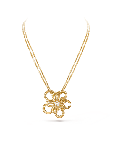 [⭐Hildren Jewelry]Flowerlace Brooch Pendant