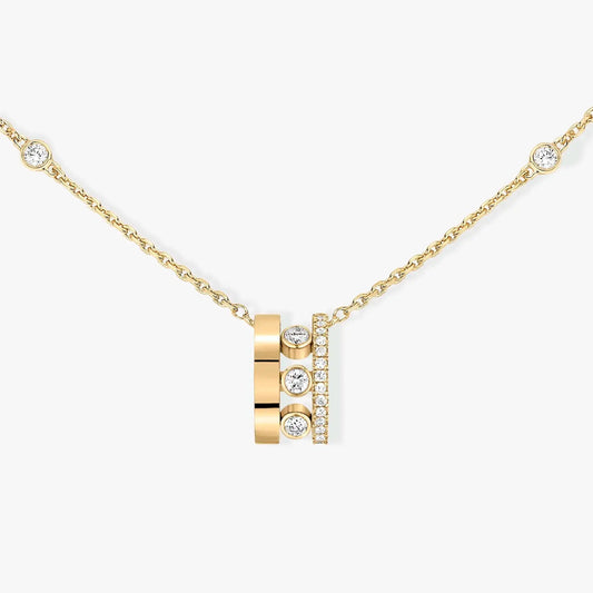 [⭐Hildren Jewelry]CHAIN MOVE ROMANE PEDAND NECKLACE