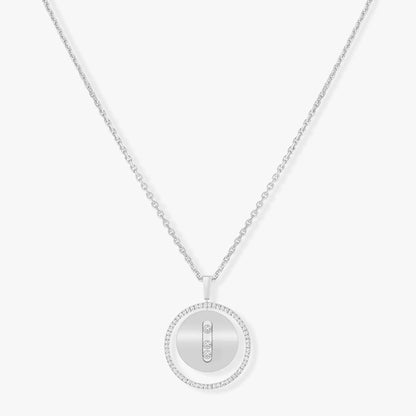 [⭐Hildren Jewelry]Demo MOVE MM SILVER DIAMOND NECKLACE