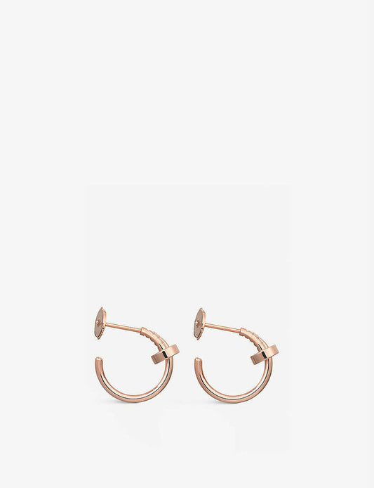 [⭐Hildren Jewelry]JUSTE EARRINGS PINK GOLD