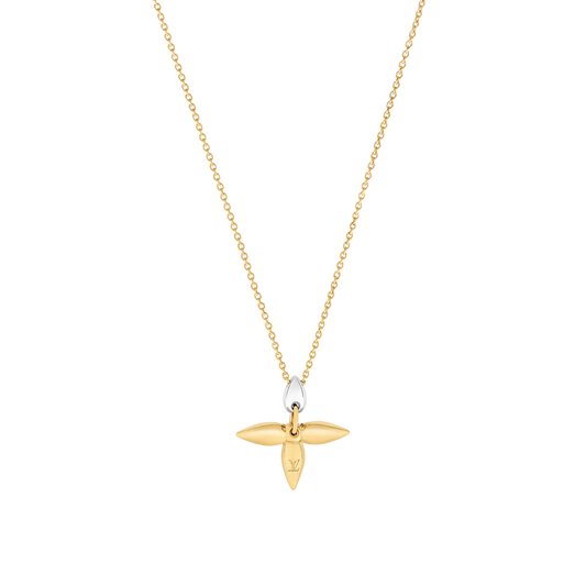 [⭐Hildren Jewelry]LOUISETTE PEDANT GOLD NECKLACE