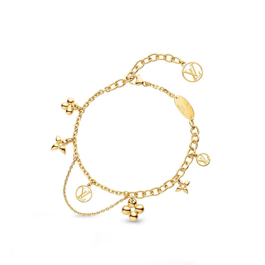 [⭐Hildren Jewelry]BLOOMING PINK GOLD MOP BRACELET