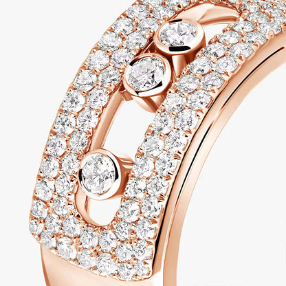 [⭐Hildren Jewelry] Move Noa Diamond Pave_ Ring