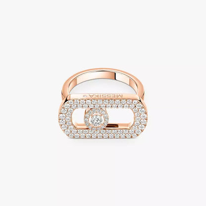 [⭐Hildren Jewelry]So Move Pave_-Set Diamond Ring