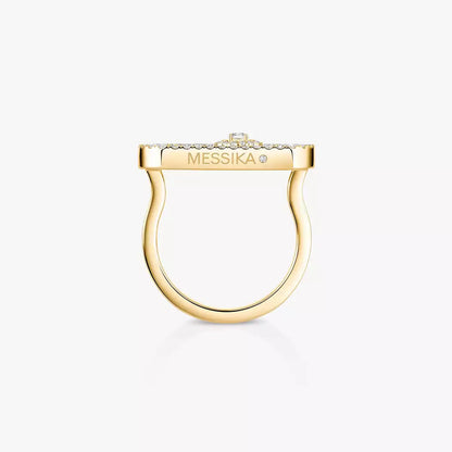 [⭐Hildren Jewelry]So Move Pave_-Set Diamond Ring