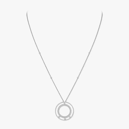 [⭐Hildren Jewelry]Move Romane Long Pave_-Set Diamond Necklace