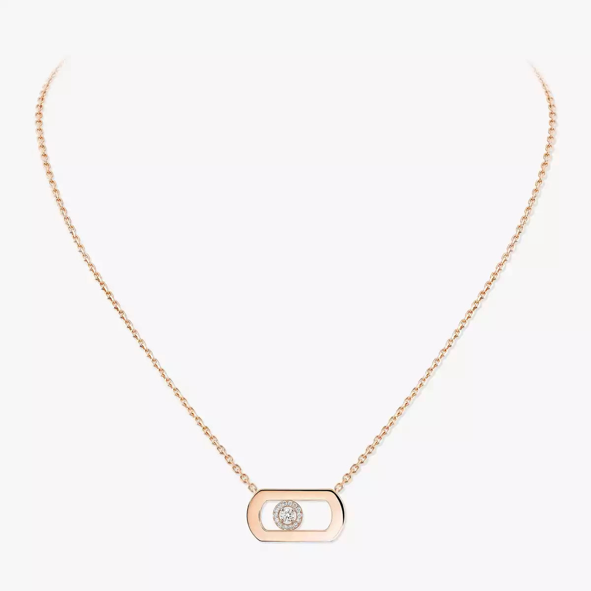 [⭐Hildren Jewelry]So Move Diamond Necklace in Gold