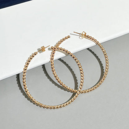 [⭐Hildren Jewelry] SMOOTH BEAD STUD EARRINGS