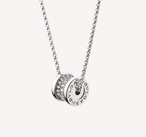 [⭐Hildren Jewelry]ZERO 1 SILVER DIAMOND NECKLACE