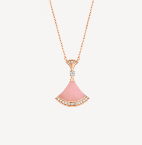 [⭐Hildren Jewelry]DREAM NECKLACE PINK OPAL