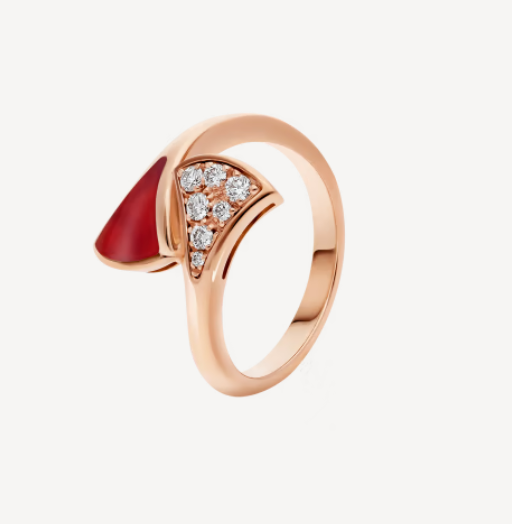 [⭐Hildren Jewelry]DREAM RING PINK GOLD DIAMOND