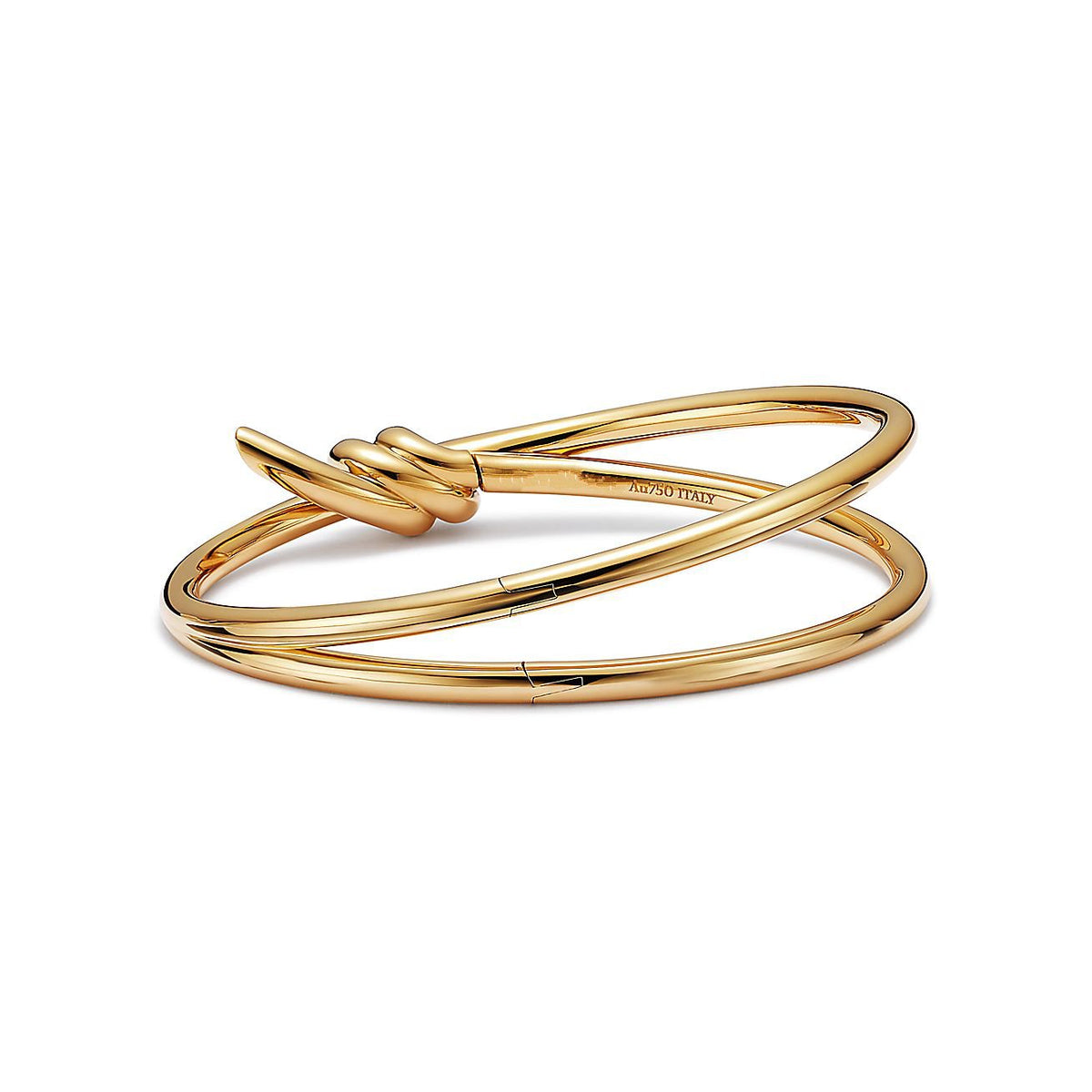 [Hildren Jewelry]KNOT DOUBLE ROW GOLD BRACELET