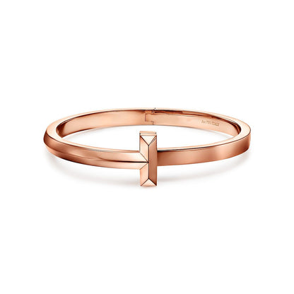 [Hildren Jewelry]T1 WIDE HINGED BANGLE BRACELET