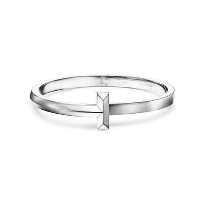 [Hildren Jewelry]T1 WIDE HINGED BANGLE BRACELET