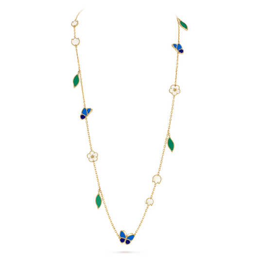 [⭐Hildren Jewelry] 26 NEW CLOVER 15 MOTIFS LUCKY NECKLACE