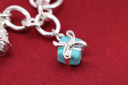 [Hildren Jewelry]CHRISTMAS SILVER BRACELET