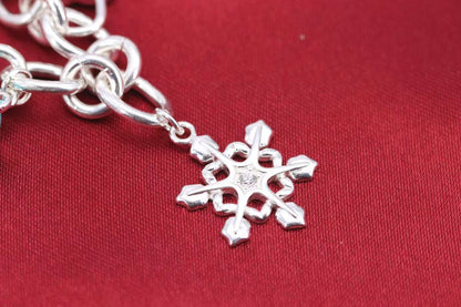 [Hildren Jewelry]CHRISTMAS SILVER BRACELET