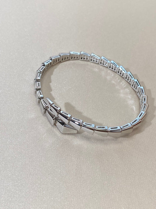 [⭐Hildren Jewelry]SERPENTI VIPER SILVER BRACELET